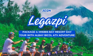 LEGAZPI PKG 4: MISIBIS BAY RESORT DAY TOUR W/ALBAY BICOL ATV ADVENTUR